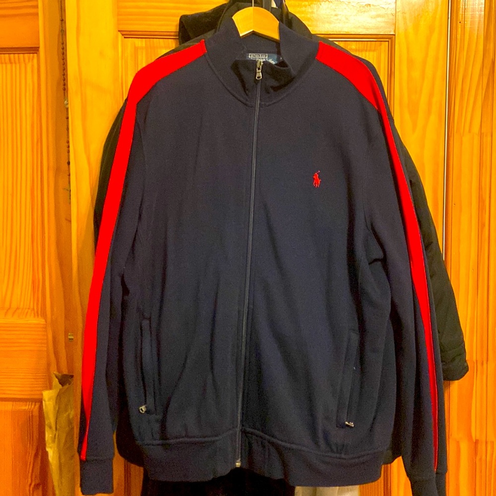 Polo Ralph Lauren XL track jacket.